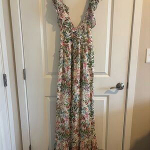 & Other Stories Floral Print Dress